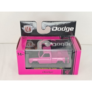 M2 Machines 1:64 Dodge Adventurer 150 Custom 1976 pink